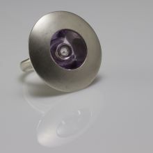 Purple AMETHYST ring
